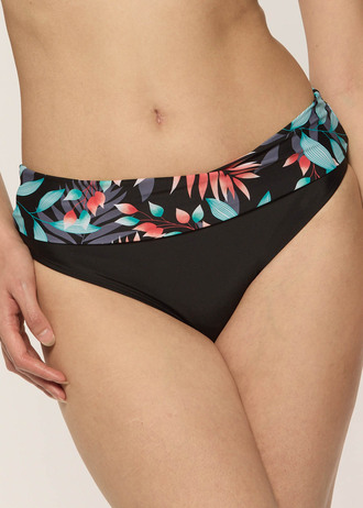Culotte mi-haute à revers Obsidian
