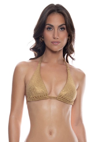 Haut triangle licou Golden Sunset