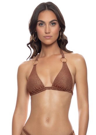 Haut triangle licou Toasted Glow